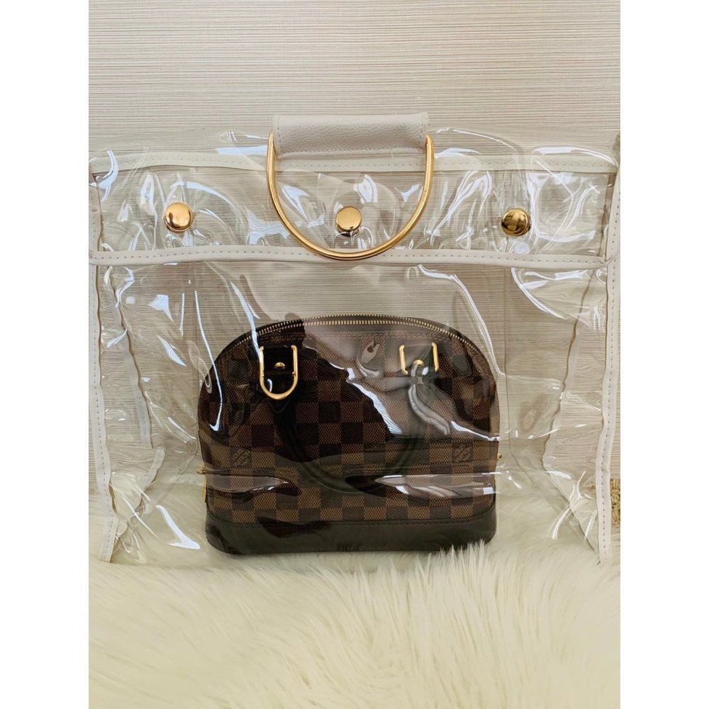 Purse Storage Bag organization for Hanging Closet with Zipper and Handle…